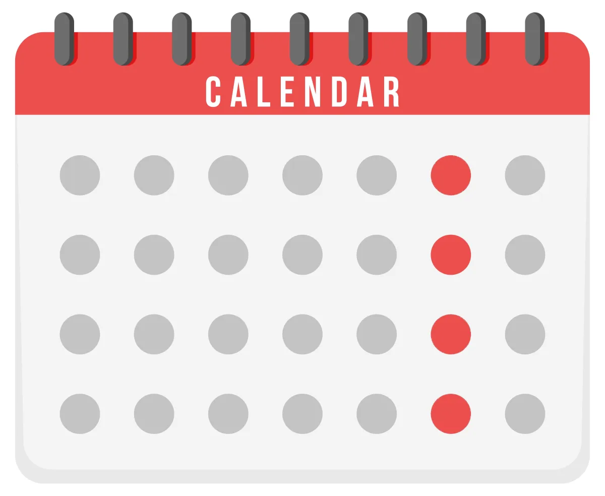 grass cutting calendar