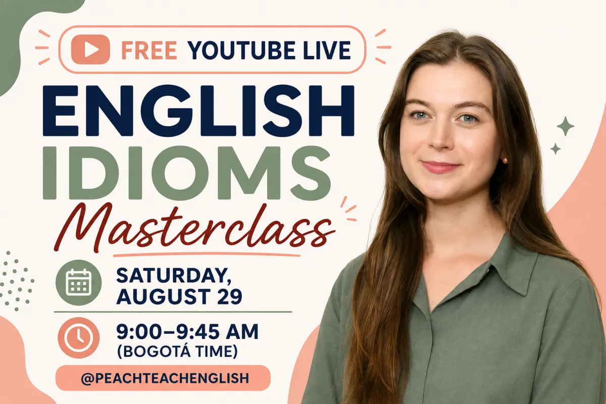 English Idioms Masterclass - Premium Ticket