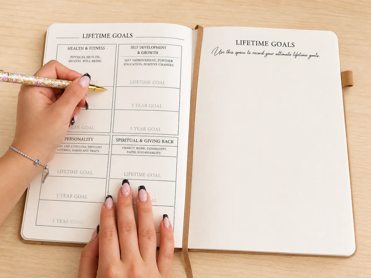Planner goals page