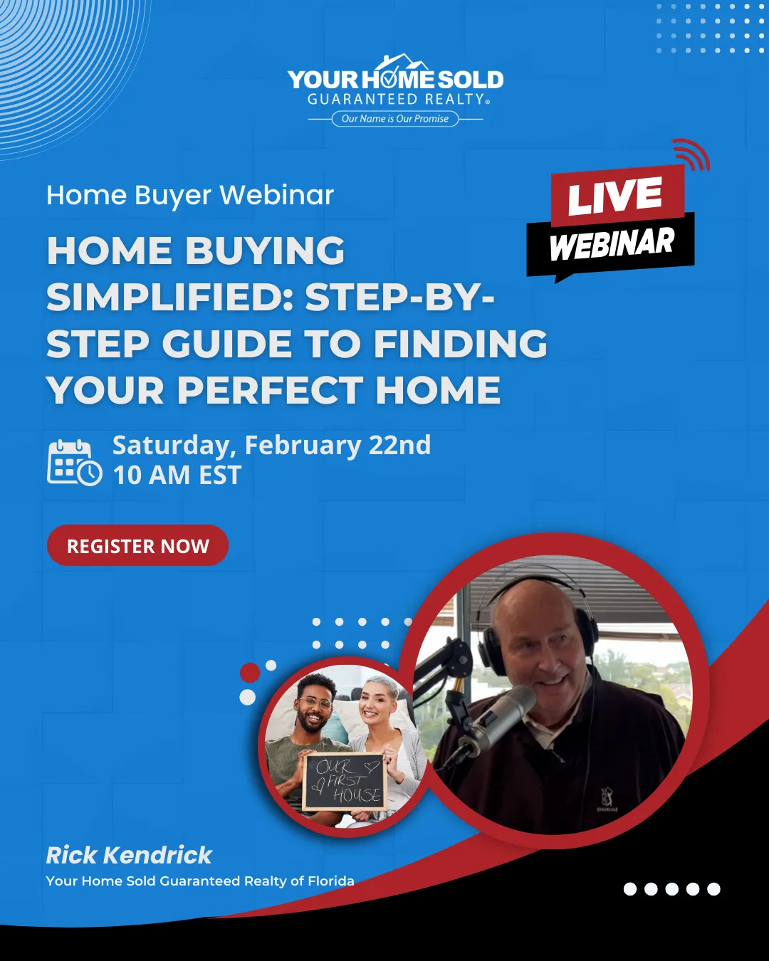 Home Buyer Webinar February 22nd at 10 am