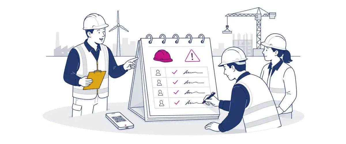 Praxiserfolg: 52 Wochen Arbeitssicherheit – Wie ein Kalender die Unterweisung revolutioniert