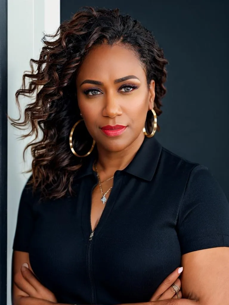 Portrait of a confident product leader for the AI search virtual series