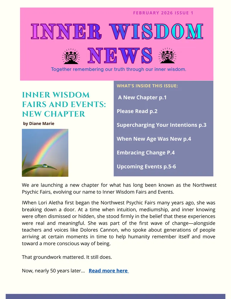 new chapter, inner wisdom re