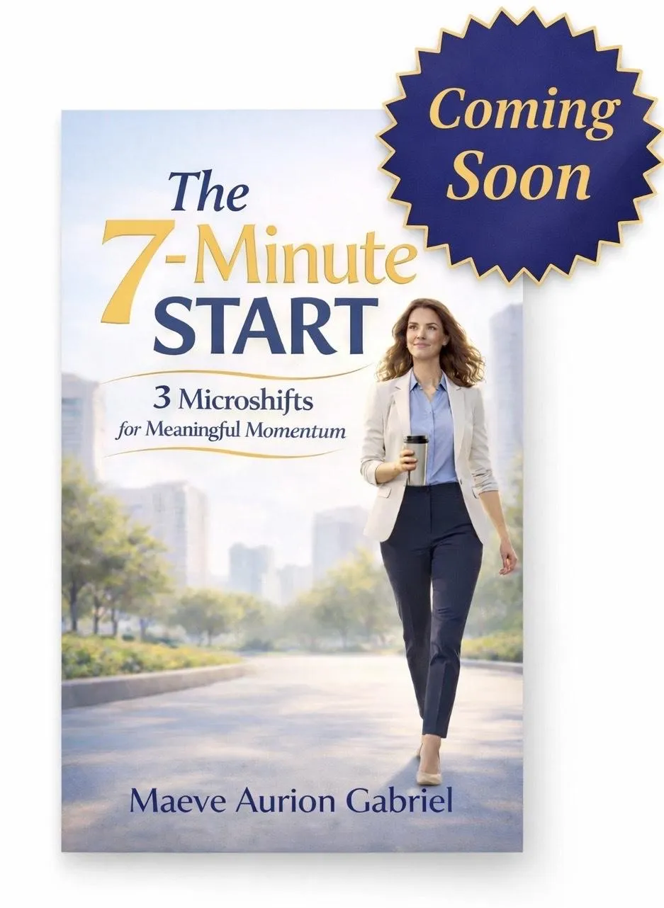 Maeve Aurion Gabriel Author Speaker The 7-Minute Start Book