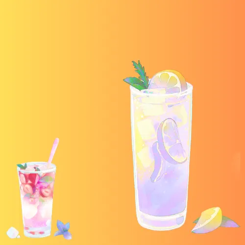 A plastic cup with a drink inside of it