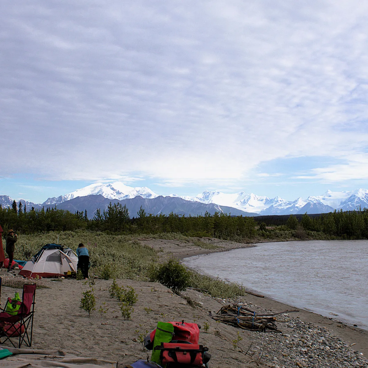 Incredible Views from the Tana River, Alaska
