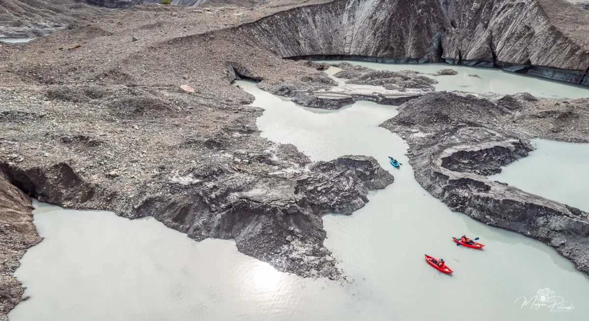 Kayaking Kennicott Glacier Lake | McCarthy Alaska