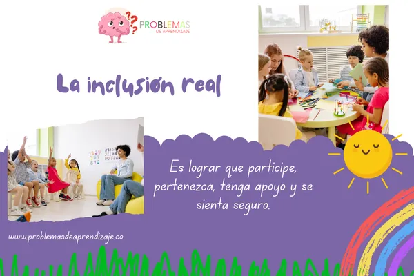 La inclusión no es poner a un niño en el aula, sino hacerlo parte del grupo: claves para una inclusión real.
