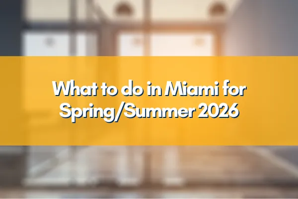 Vibrant Miami street art and beach scene showcasing spring and summer 2026 entertainment options.