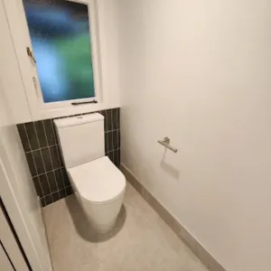 Walk-in shower and vanity renovation, West Harbour, by Ascend Plumbing