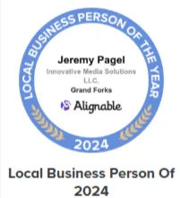 jeremy pagel local business person of 2024 certificate 