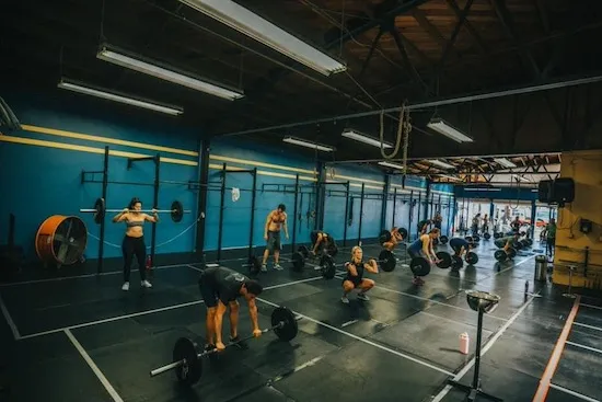 CrossFit classes at CrossFit Fortius in San Diego