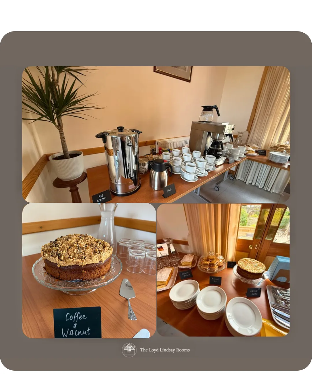 Coffee & cake social group at LLR. 