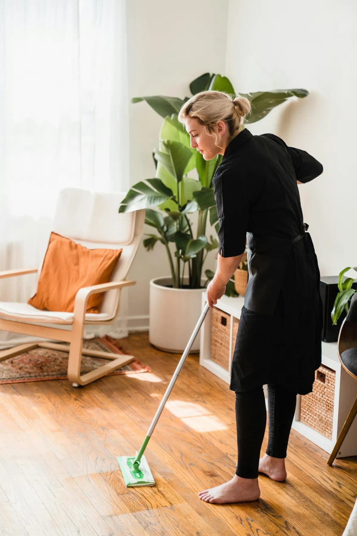 A thoughtfully cleaned home