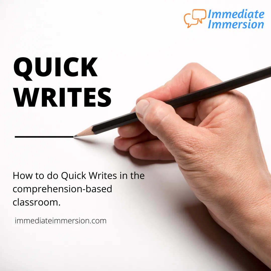 "Quick Writes" Guide