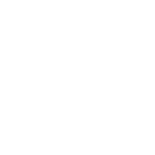 The silhouette of a small bird.