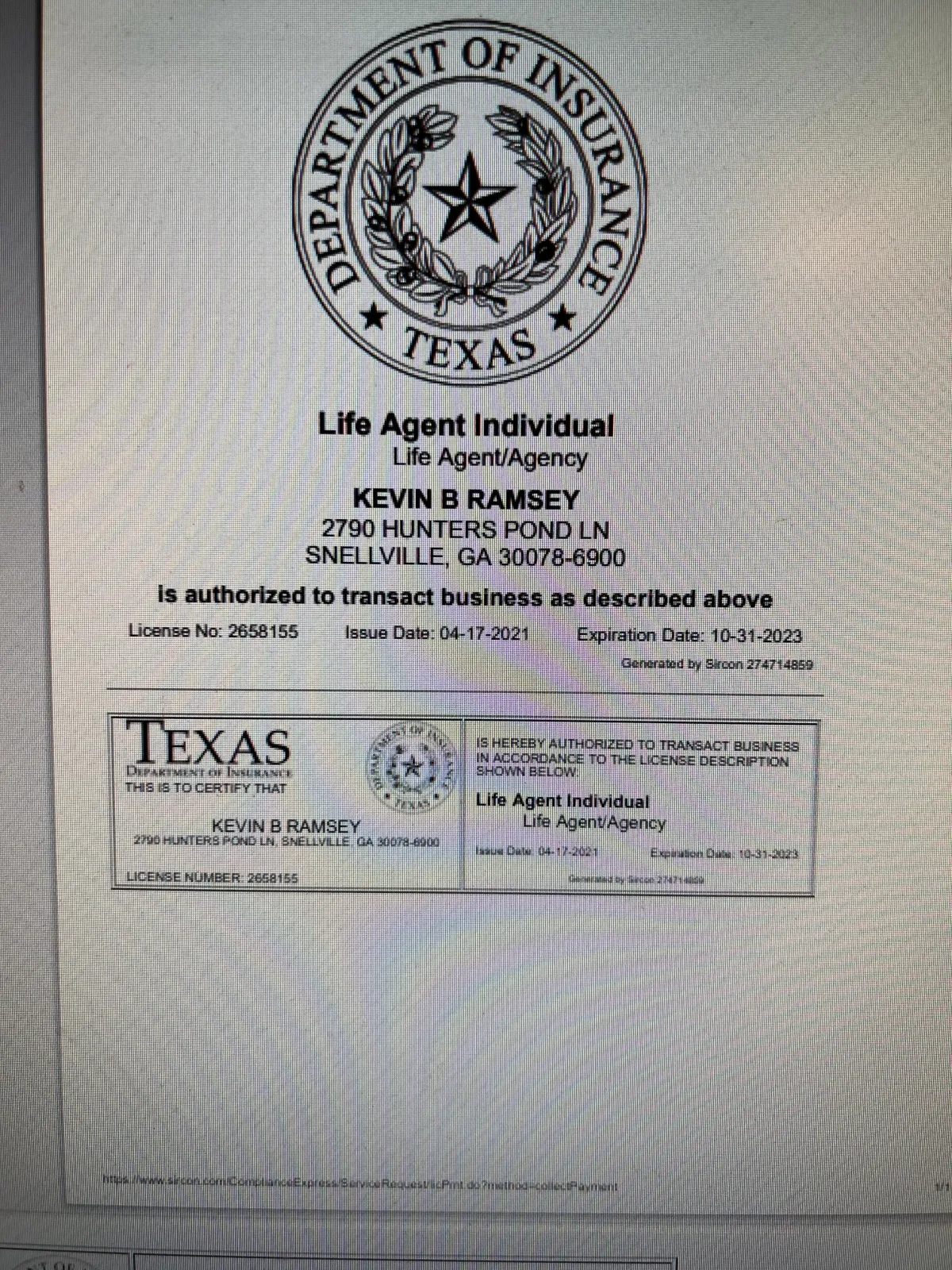 state license