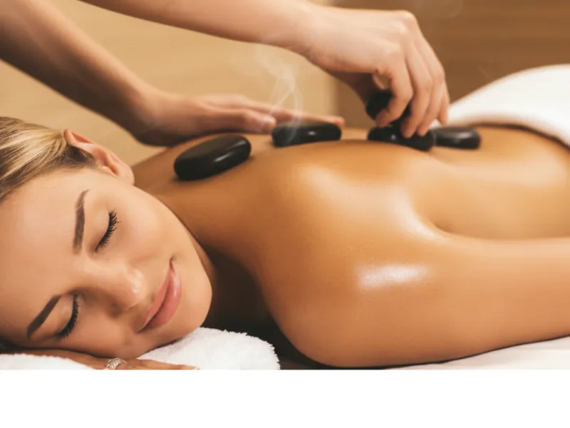 hot stone at the galaxy thai spa