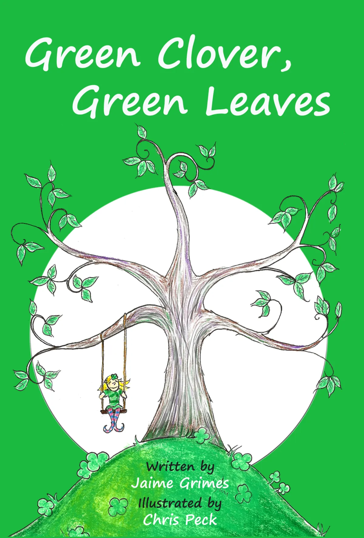 The Green Book - Teach Kids Colors - Green Clover, Green Leaves