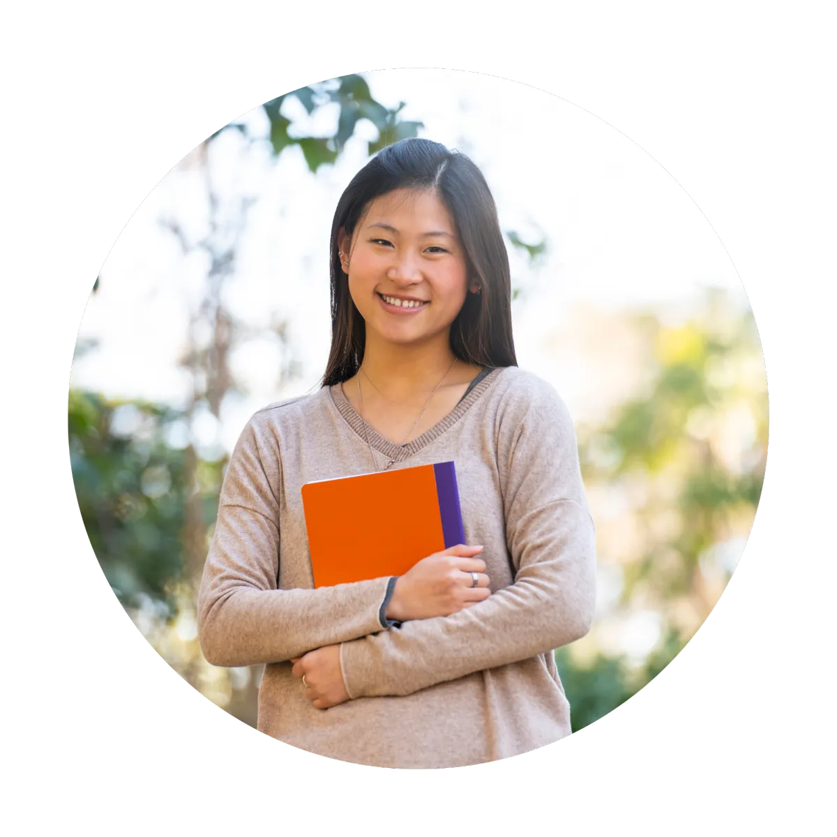 Confident learner entering the internship program.