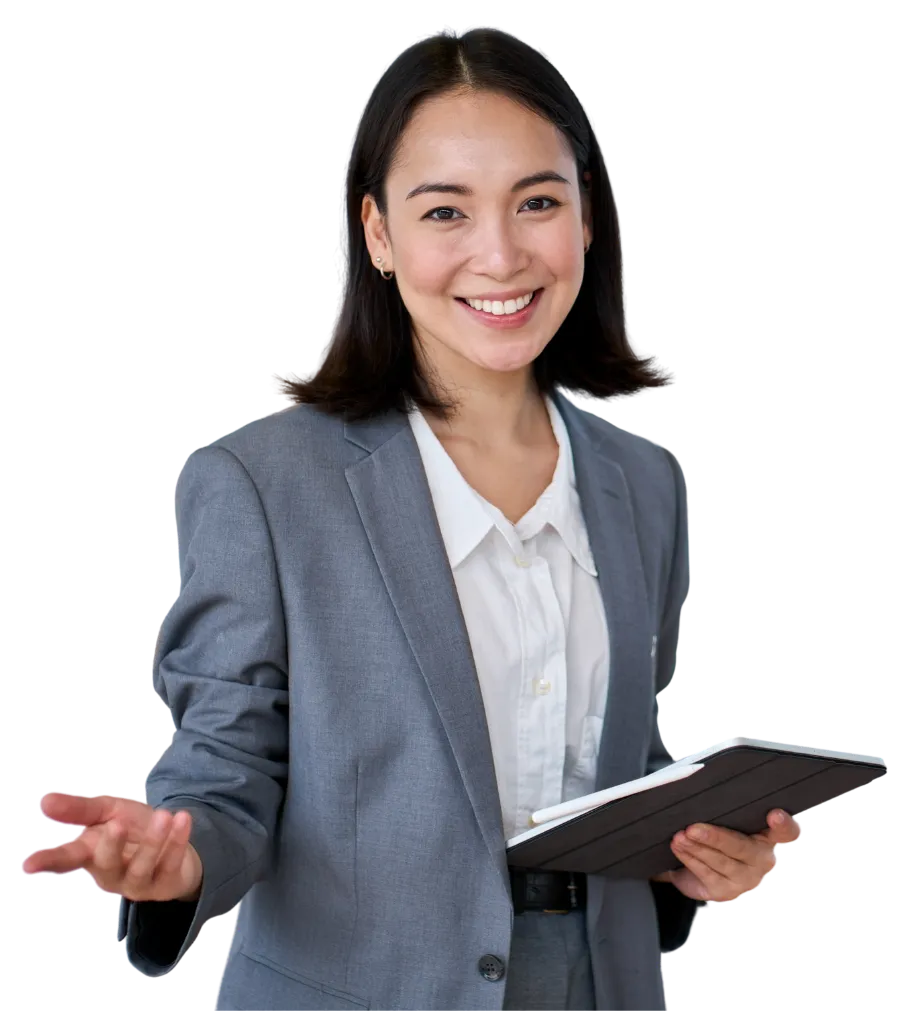 Professional woman joining our internship program.