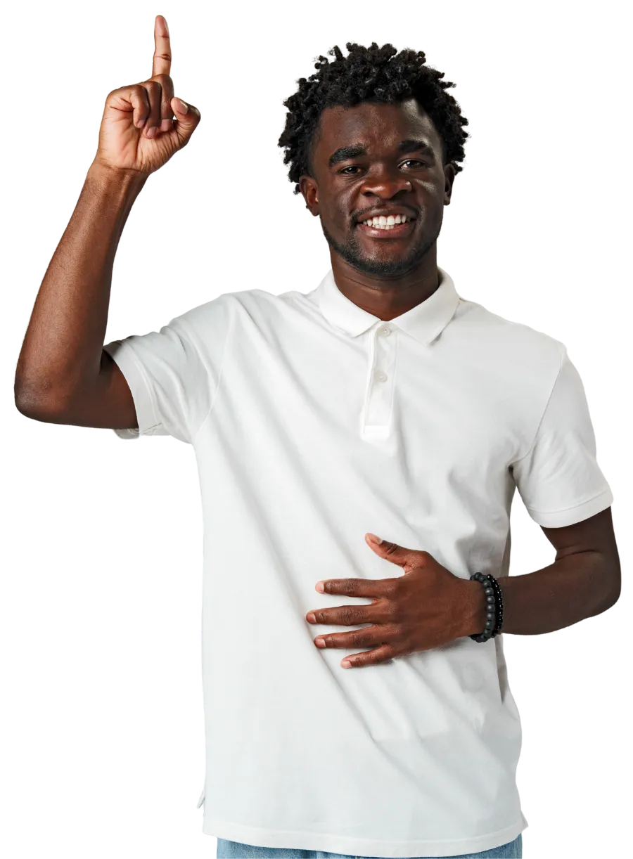 Man expressing joy about joining therapy practices at Access Den.