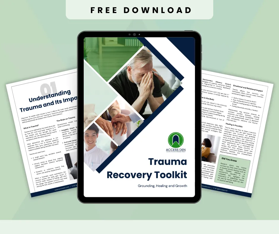 A free digital resource with strategies for grounding, healing, and trauma recovery.