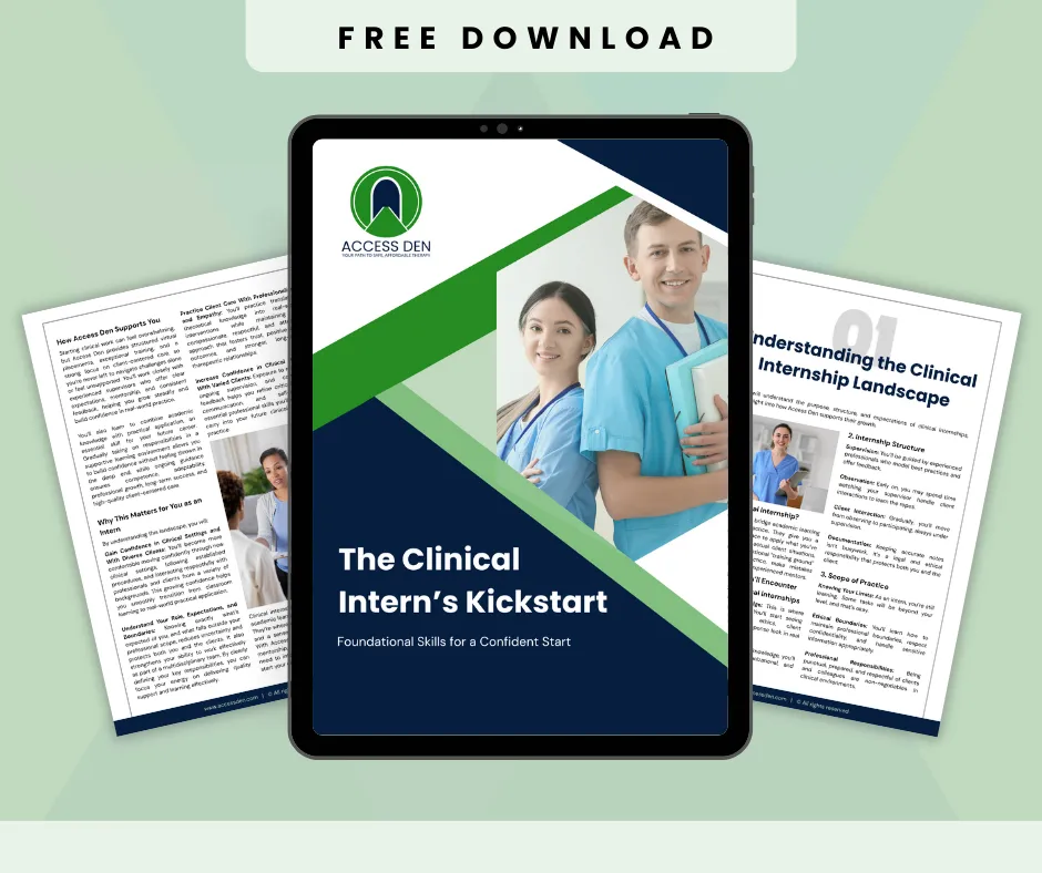 A free digital resource offering essential skills for clinical interns beginning their journey.