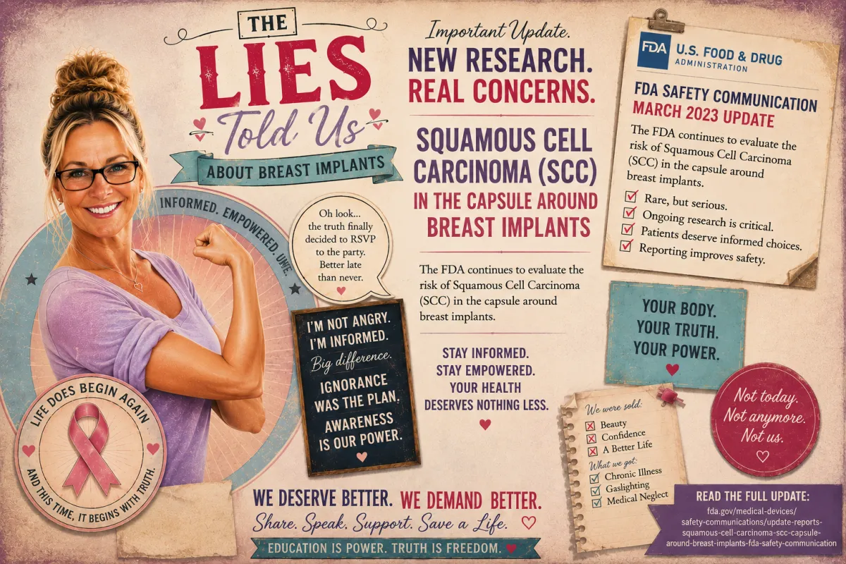 Squamous Cell Carcinoma (SCC) in the Capsule Around Breast Implants - FDA Safety Communication