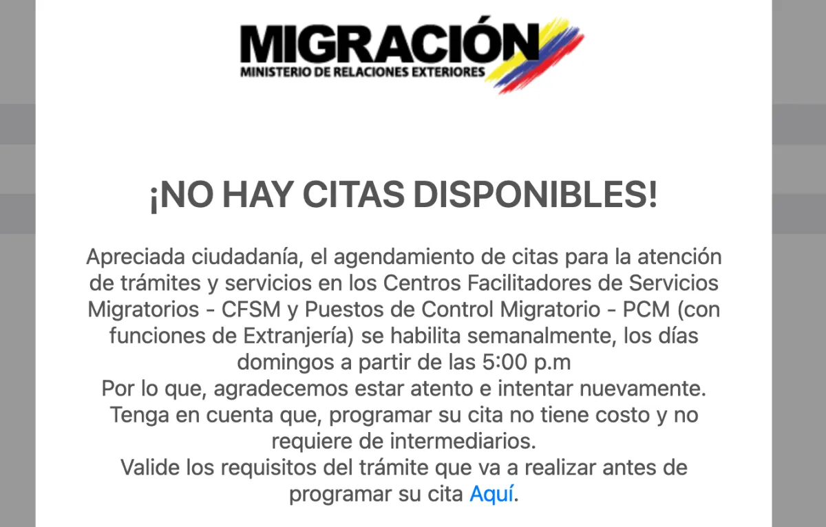 Tourist visa extension service in Colombia — $129 flat rate