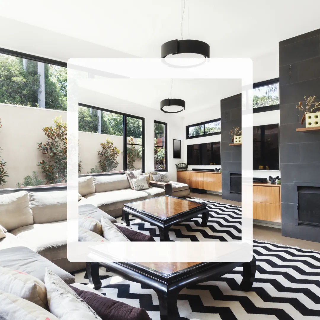 Modern custom-built entertainment center in Corona CA by Elci Kitchens and Floors