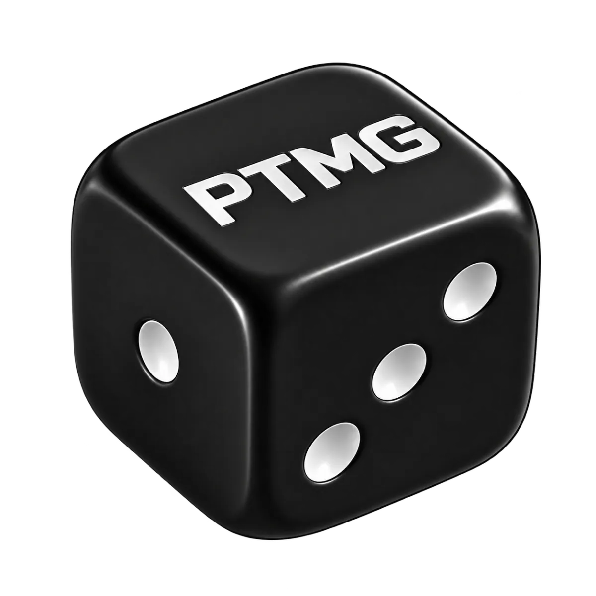 PTMG single-die connected business systems visual with network nodes, workflow lines, blueprint grid, and #155EEF blue accents