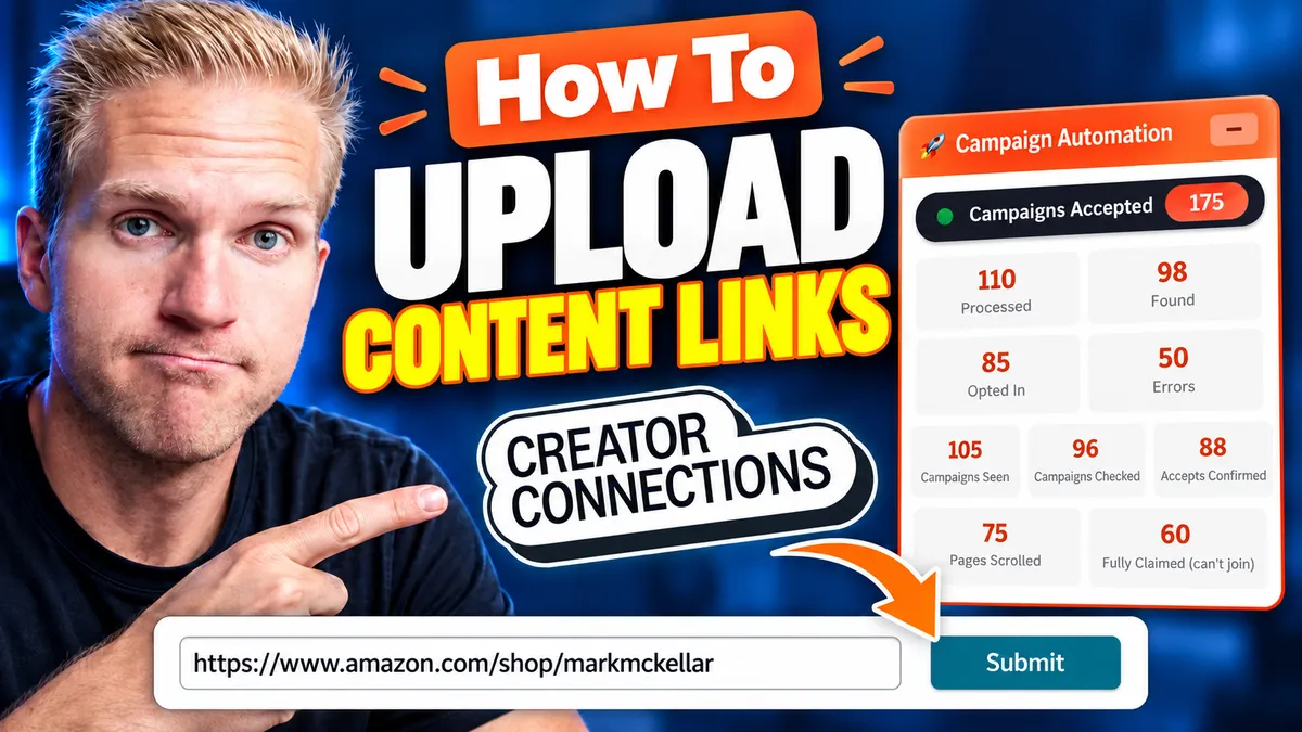 Do you really need to submit content links in Creator Connections? Here's how to do it, when you can skip it, and how to automate campaign opt-ins.
