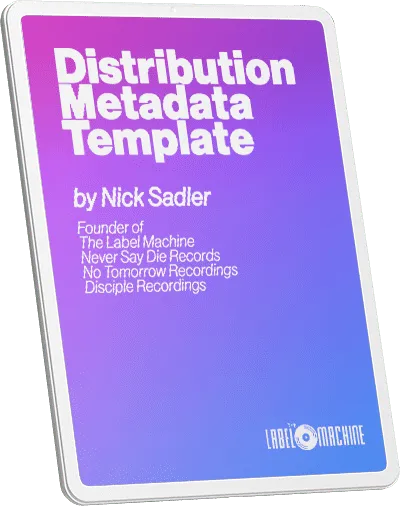 Metadata for Distribution Template - Free Resource Download