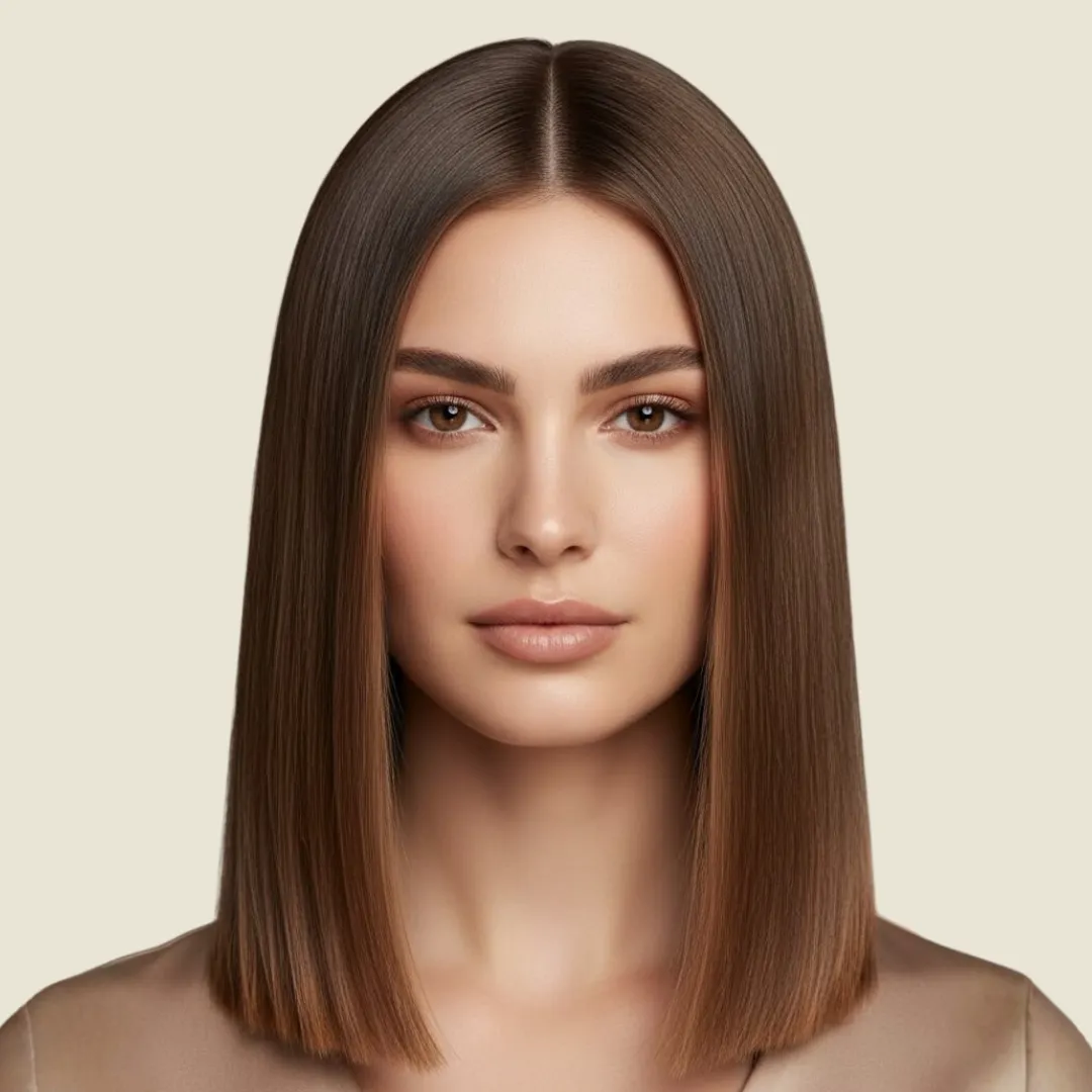 Blunt cuts for a sleek, modern finish