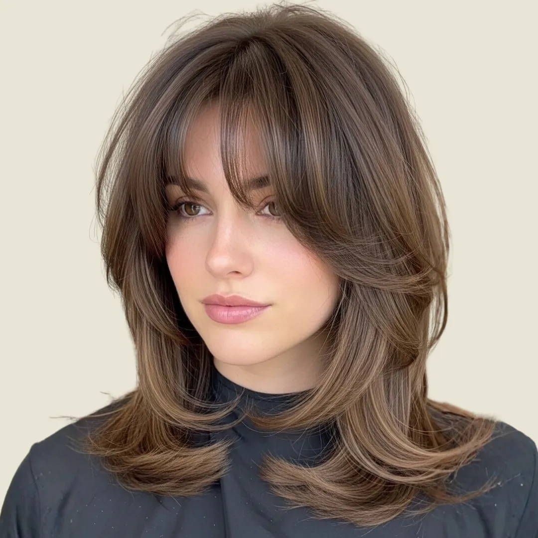 Face-framing styles for a softer look