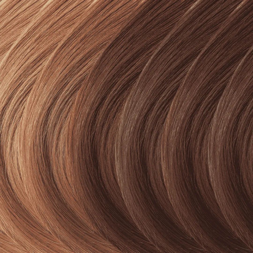 Balayage hair color with soft blended highlights