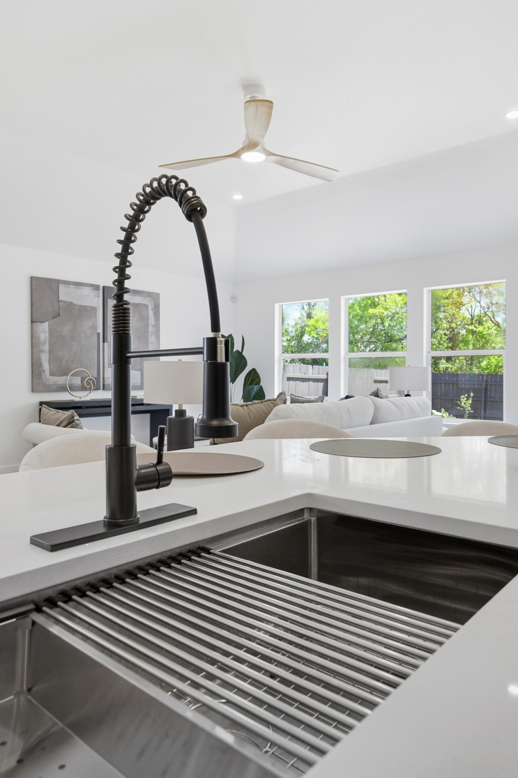 JW Painting and Remodeling professional team working on a residential property in Austin Texas