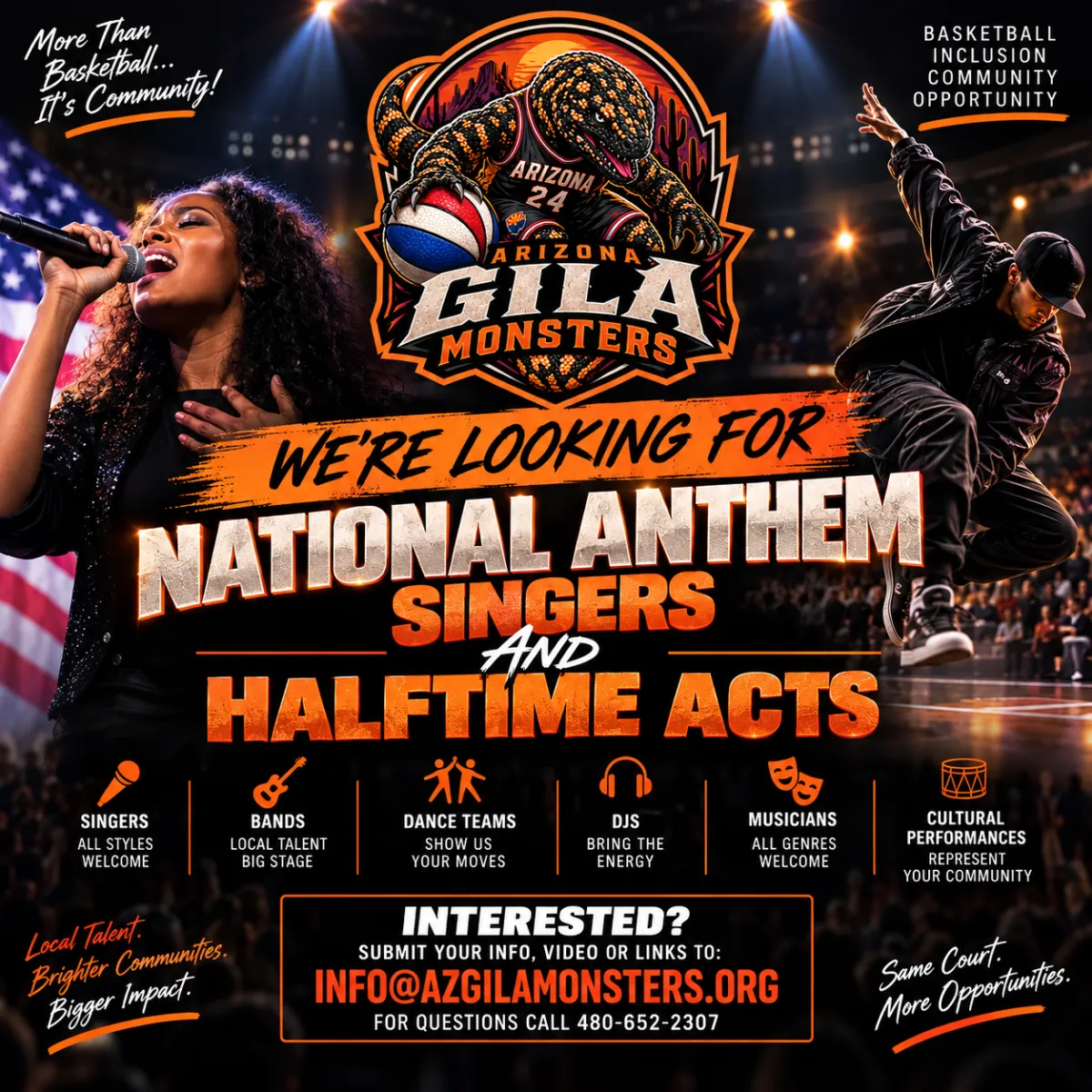 Calling All Voices: We're Looking for National Anthem Singers