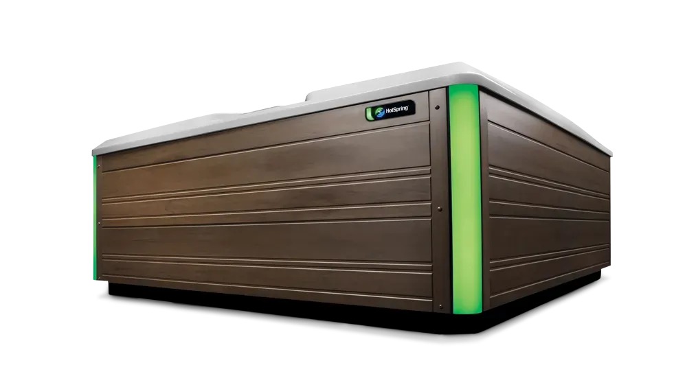 Product cutout of a Limelight Collection hot tub