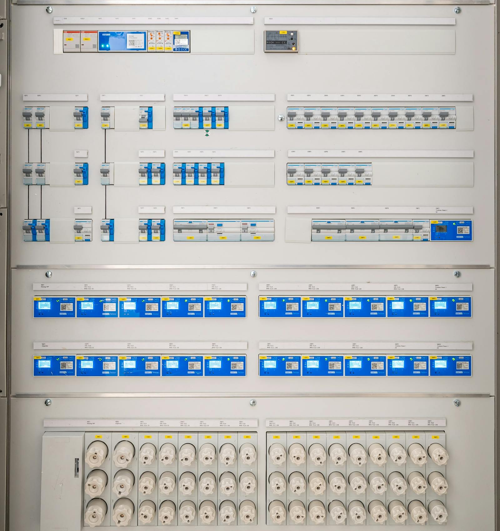 New 200A main breaker panel after upgrade in New Rochelle NY