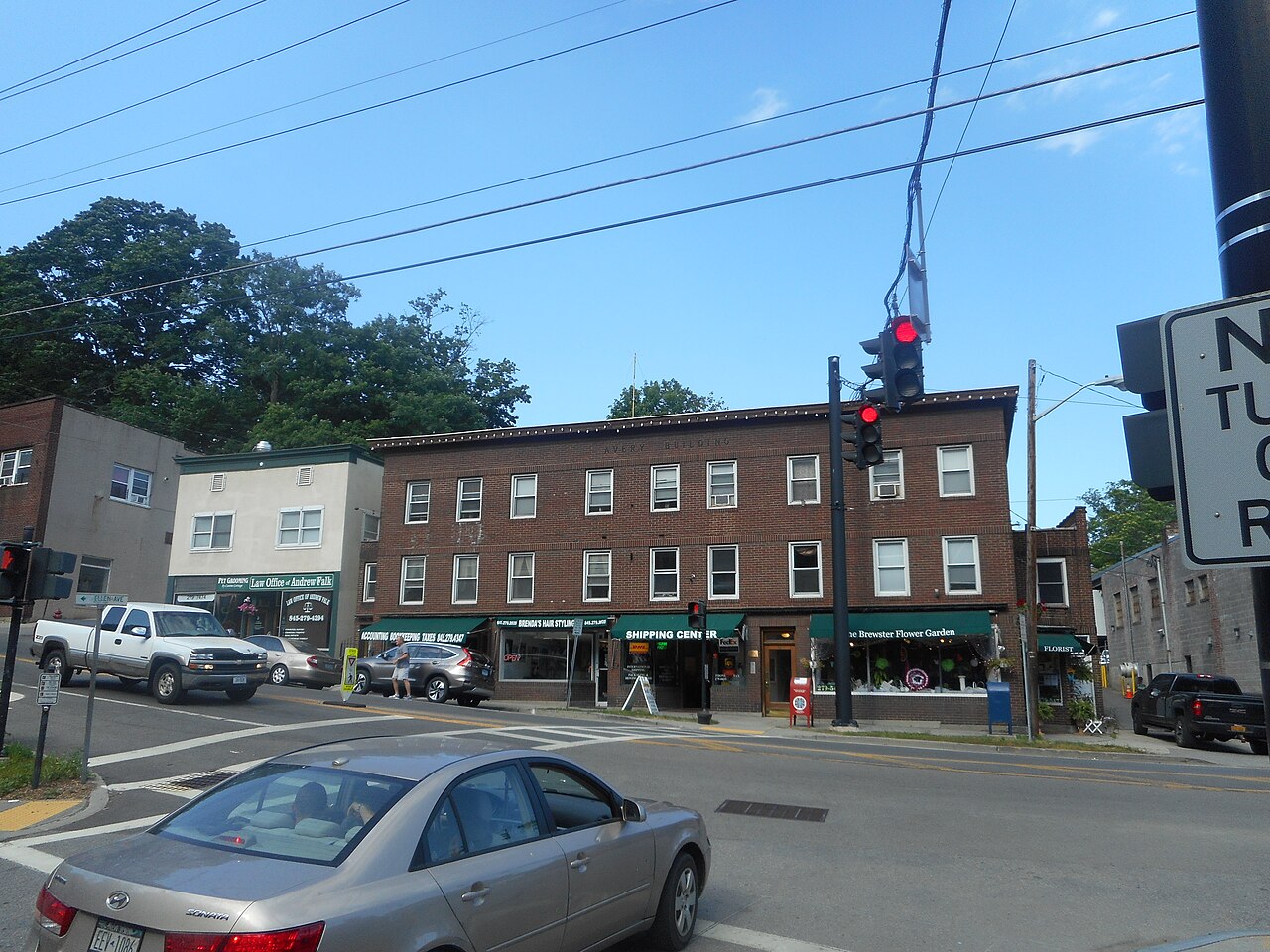 Scene from Brewster, NY, in the service area of our local electrician.