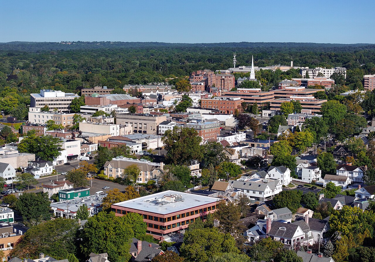 Skyline in Greenwich, CT — proudly served by our licensed electrician.