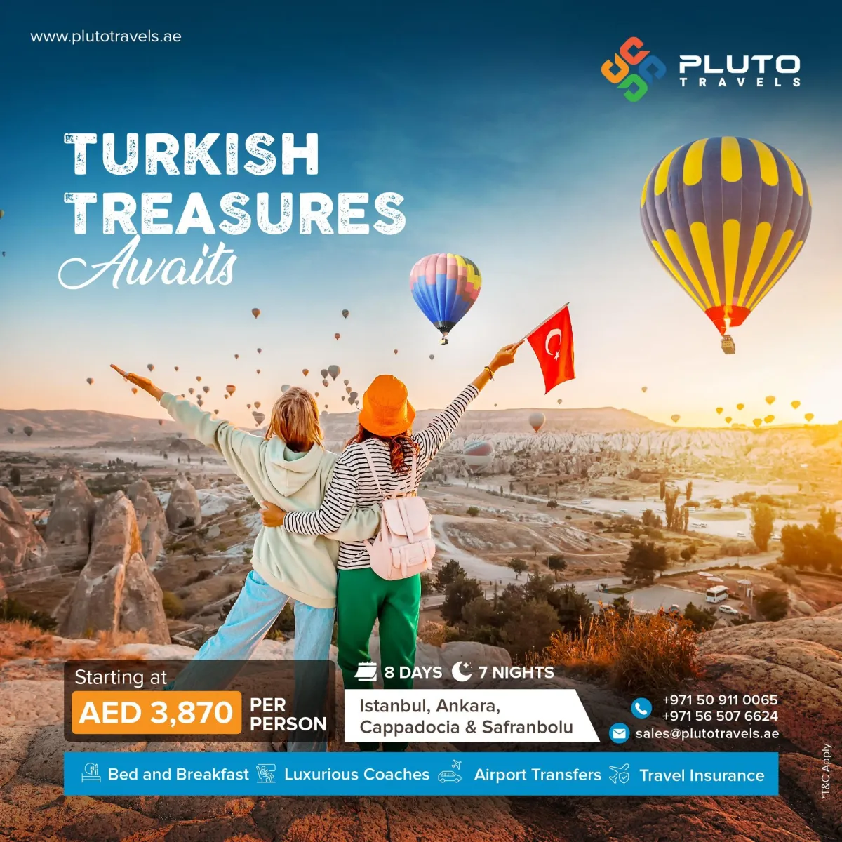 The Turkish Adventure. Packages starting from AED 3,870/person