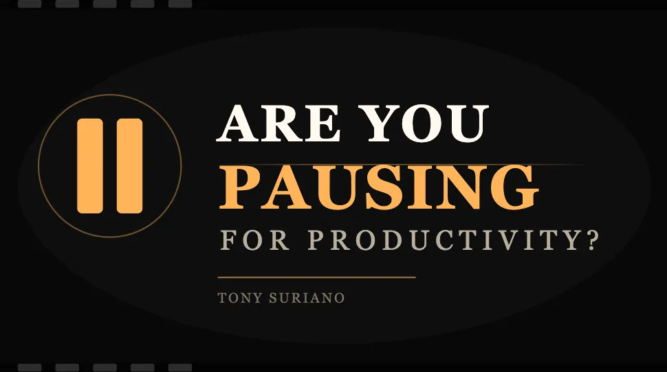 Are You Pausing for Productivity?