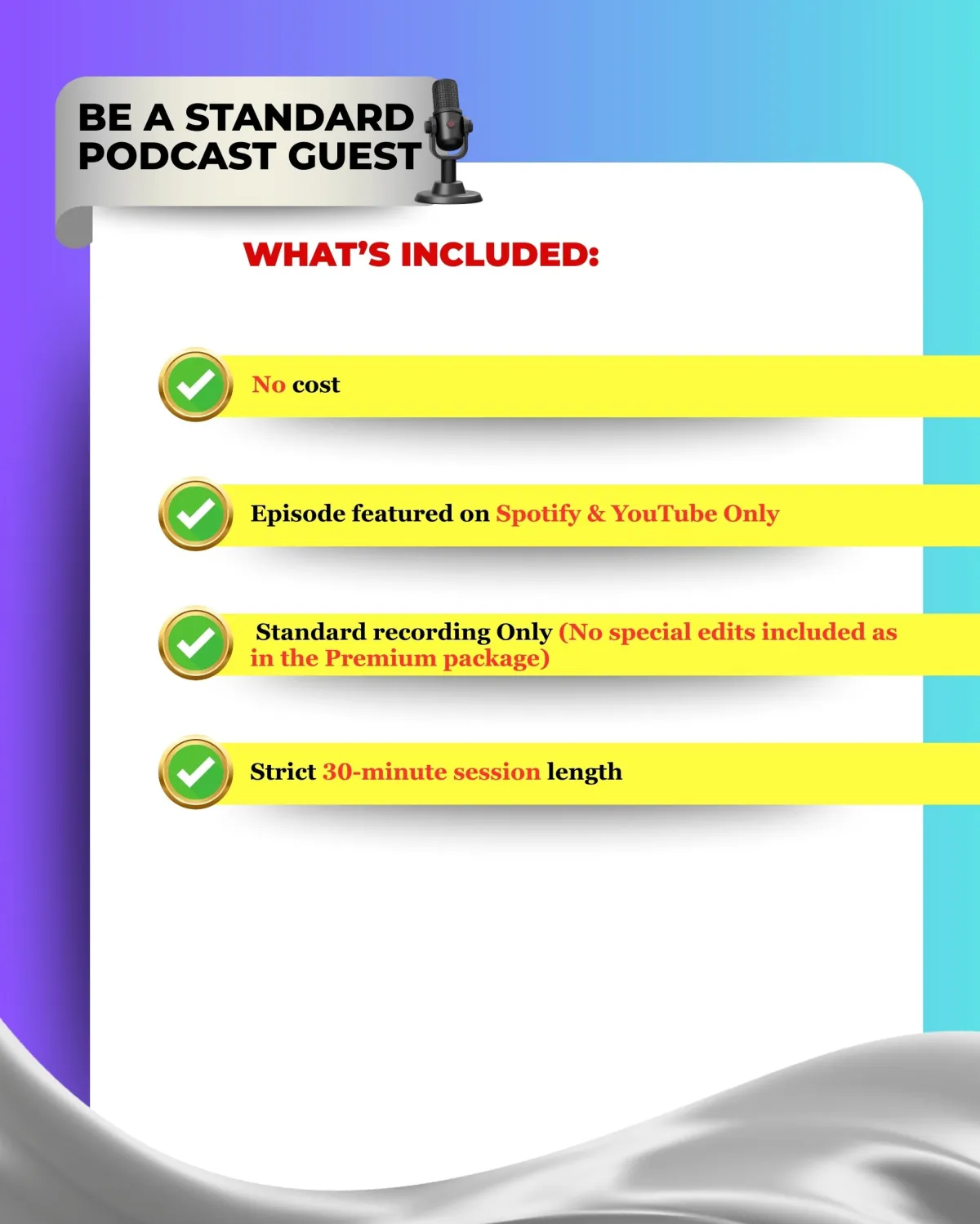 Standard Podcast Guest