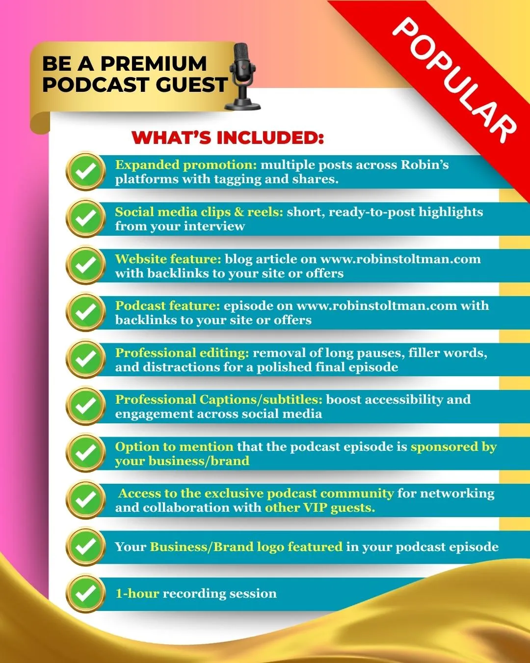 Premium Podcast Guest