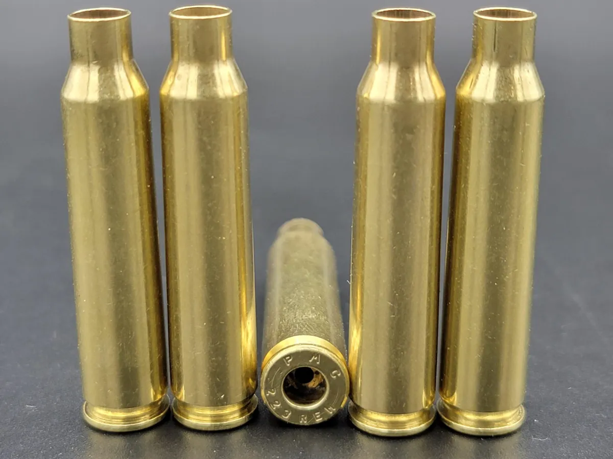 223 and 556 once fired brass