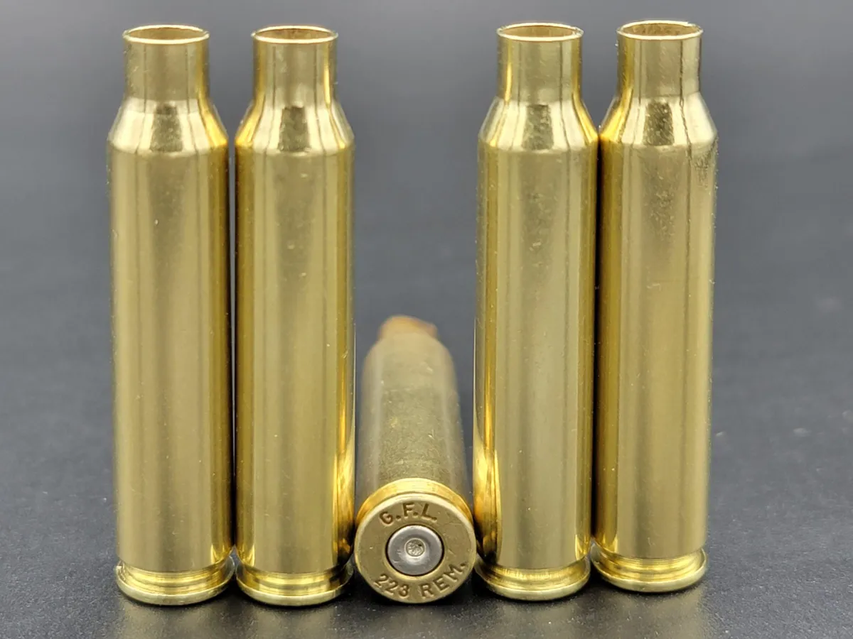 223 and 556 once fired brass