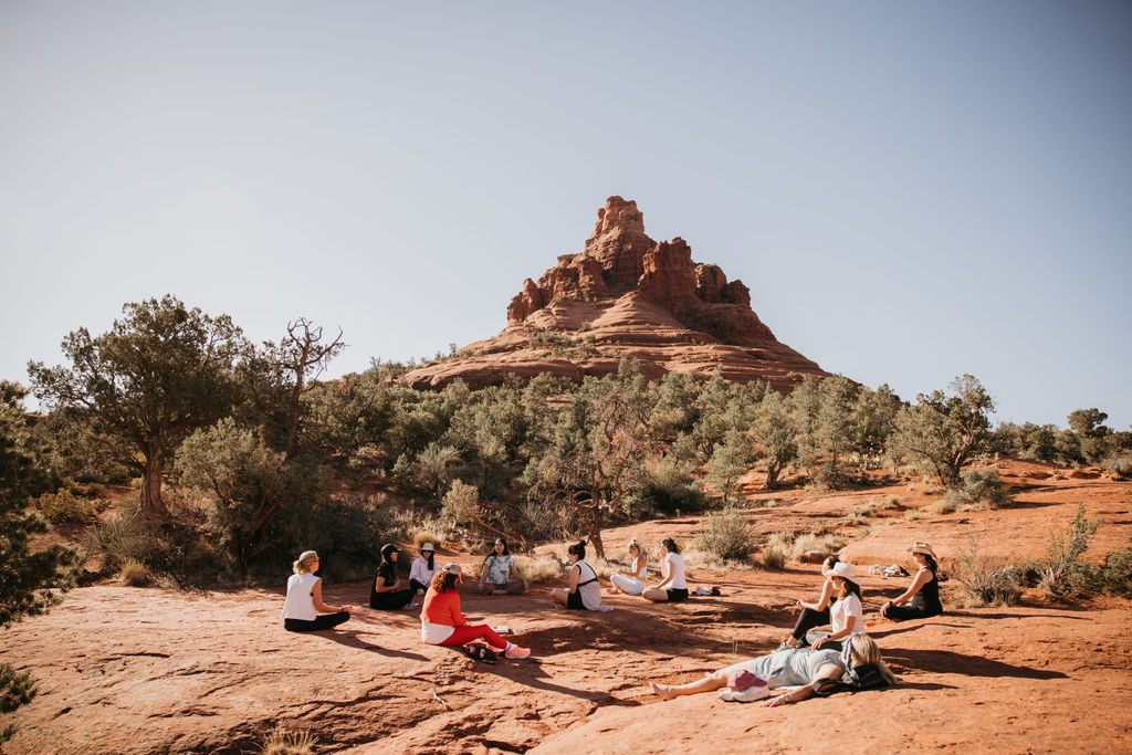 A beautiful exclusive off-site venue curated for a deep milestone celebration and retreat